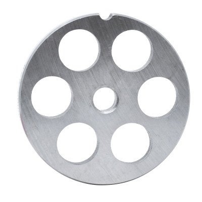 Omcan USA 11255 #22 0.81" Carbon Steel Machine Plate - Hubless