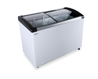 Omcan USA 47753 7.6 Cu. Ft. Aluminum Interior Ice Cream Freezer - 110-120 Volts