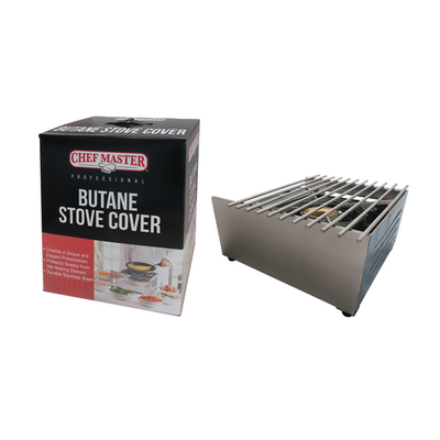 Chef Master 90217 14.5 W Stainless Steel Butane Stove Cover