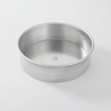 American Metalcraft 3810 10" W x 3" H Aluminum Cake Pan