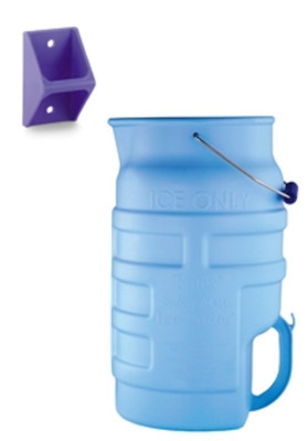 Vollrath 7001 30 Lb. Light Blue Safety Mate Ice Porter