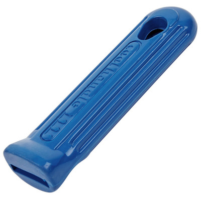 Vollrath 3011 4"L Insulated Silicone Blue Cool Handle III Handle Sleeve