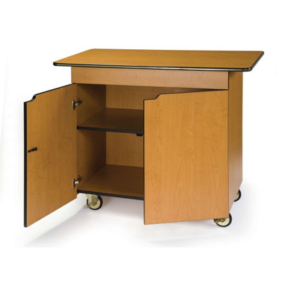 Lakeside 67112 45.5" W 1 Shelf Service Cart