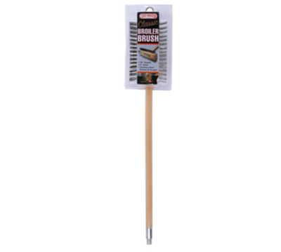 Chef Master 90042 30" W Stainless Steel Bristles Chef-Master Classic Broiler Brush