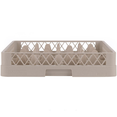 Vollrath TR18 19.75" W x 4" H (12) Compartment Hexagon Open Bottom and Sidewall Traex Full Size Rack Max Glass / Stemware Rack