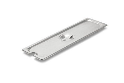 Vollrath 94500 Stainless Steel 2/4 GN Flat Slotted 22 Gauge Super Pan Cover