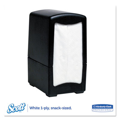 Essendant KCC98710 14.12" W White Interfold Paper Tall-Fold Dispenser Napkins - 10000 Each per Carton