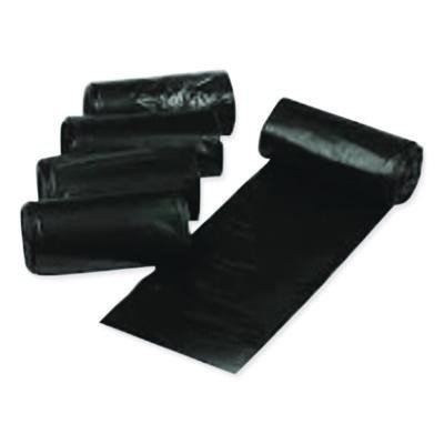 Essendant GENRM3339H 33 Gal. 1.1 Mil Black Low-Density Can Liners - 100 Each per Carton