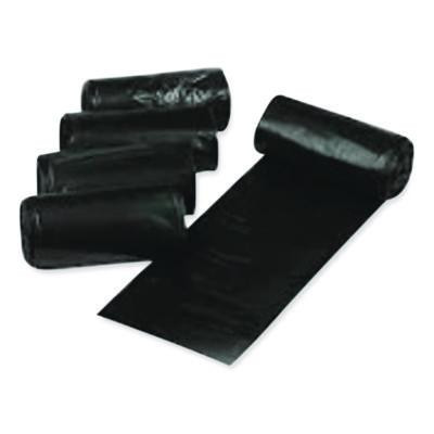 Essendant GENRM4347H 56 Gal. 1.1 Mil Black Low-Density Can Liners - 100 Each per Carton