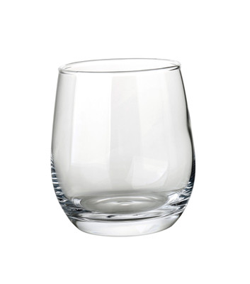Yanco AS-512 Aqua Spirits 12 Oz. Clear Glassware Stemless Wine - 24/Case