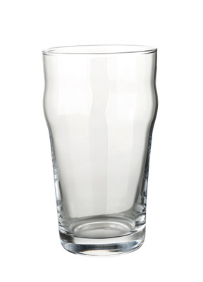 Yanco AM-420 Aqua Mist 20 Oz. Clear Glassware Stemless Nonic Glass - 24/Case