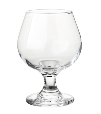 Yanco AS-509 Aqua Spirits 9.25 Oz. Clear Glassware Footed Brandy Glass - 24/Case