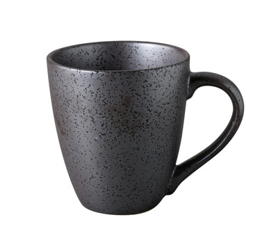 Yanco DB-012 Diamond Black 12 Oz. Dark Bronze Chinaware Mug - 36/Case