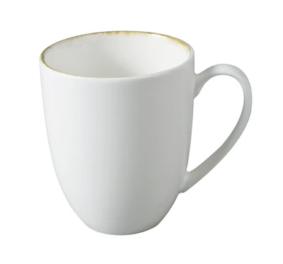 Yanco IB-012 Irish Blue 12 Oz. Light Blue Chinaware Mug - 36/Case