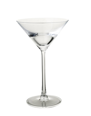 Yanco AS-508 Aqua Spirits 8.5 Oz. Clear Glassware Stem Martini - 24/Case