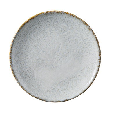 Yanco IB-707 Iris Blue 7.25" W Light Blue Chinaware Round Plate - 36/Case
