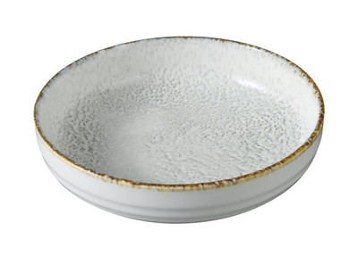Yanco IB-508 Iris Blue 35 Oz. Chinaware Round Pasta Bowl - 12/Case