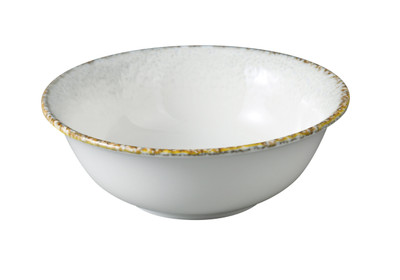 Yanco IB-306 Iris Blue 18 Oz. Chinaware Round Soup Bowl - 24/Case