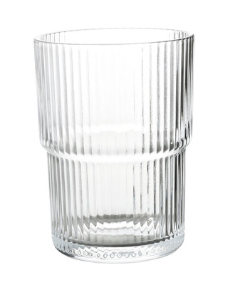 Yanco AM-214 Aqua Mist 15 Oz. Clear Glassware Stackable Beverage - 24/Case