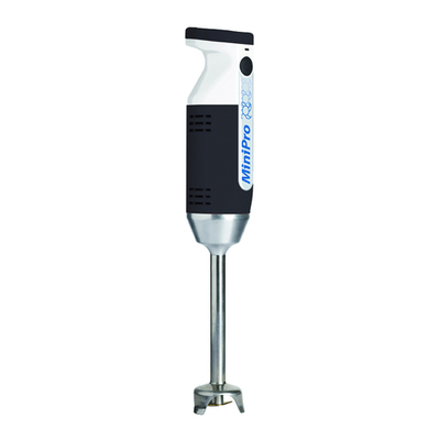 Dynamic MX070.13 MiniPro 6.5" Stainless Steel Detachable Shaft and 2.13" Dia. Bell Hand-Held Variable Speed Mixer - 115 Volts