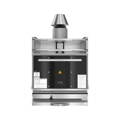 Koolmore KM-CHO28-SS-TR 29.33" W Stainless Steel Countertop Commercial-Grade Charcoal Oven