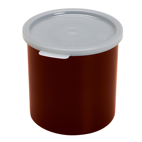 Cambro CP12195 Brown Round Crock - 12/Case