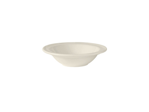 Tuxton ASU-060 5-1/8" 4-1/2 Oz. Ceramic Pearl White Round Fruit Dish (3 Dozen Per Case)