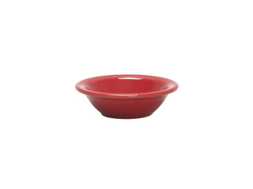 Tuxton NQD-045 4-5/8" 3-1/2 Oz. Ceramic Cayenne Round Fruit Dish (3 Dozen Per Case)