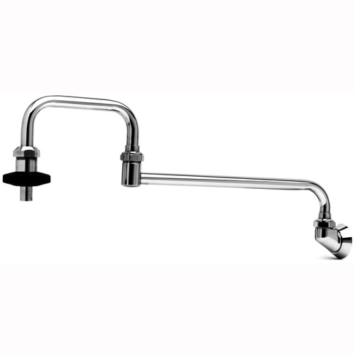 T&S Brass B-0581 Pot Filler Faucet splash-mounted double-jointed 24"