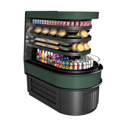 Structural Concepts FSE45R 37"W Oasis Self-Service Refrigerated End Cap Case