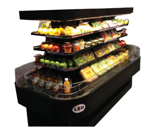 Howard McCray R-OD42I-7-LED 84"W Island Open Merchandiser