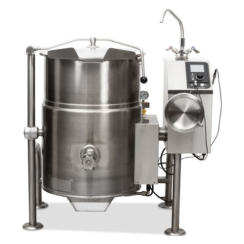 Cleveland KGL25 25 Gallon 2/3 Steam Jacket Kettle - 90,000 BTU