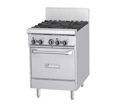 Garland GF24-G24T-LP 24" Liquid Propane GF Starfire Pro Series Restaurant Range - 36,000 BTU