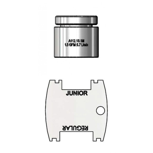 T&S Brass B-0199-10-WS Aerator vandal resistant 1.5 gpm