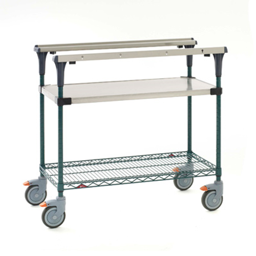 Metro MS1824-FSNK PrepMate MultiStation with Stainless Steel and MetroSeal 3 Wire Shelving 26" x 19 3/8" x 39 1/8"