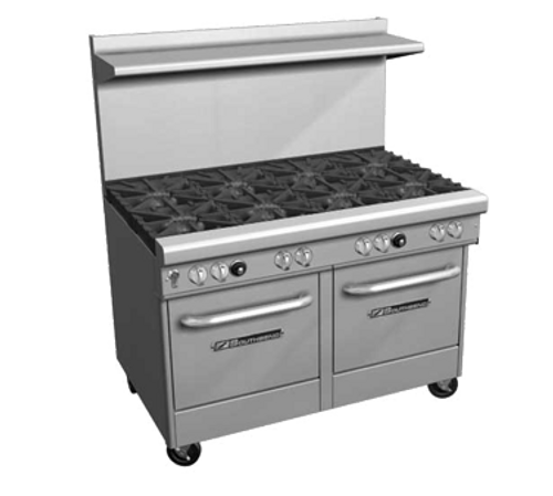 Southbend 4482DC-2CL-NG 60.75" Natural Gas Ultimate Restaurant Range - 252,000 BTU