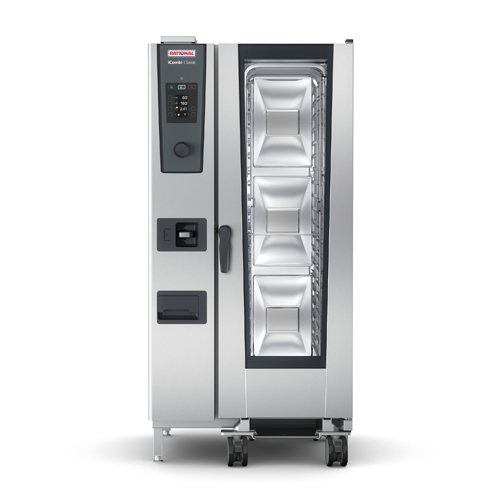 RATIONAL ICC 20-HALF E 208/240V 3 PH (LM200FE) Electric 20-Half Size Combi Oven - 208-240 Volts 3 Phase