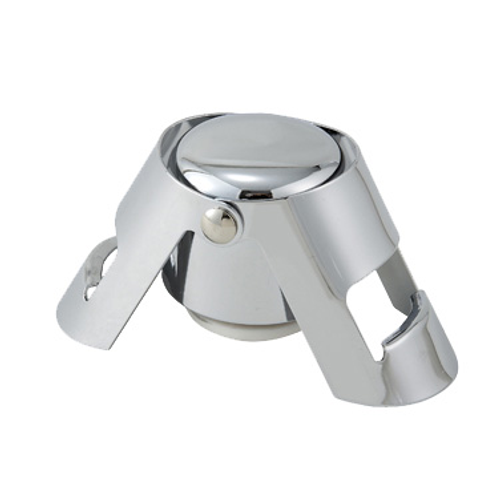 Winco CBS-1 Chromed Steel Champagne Bottle Stopper 1-3/8"