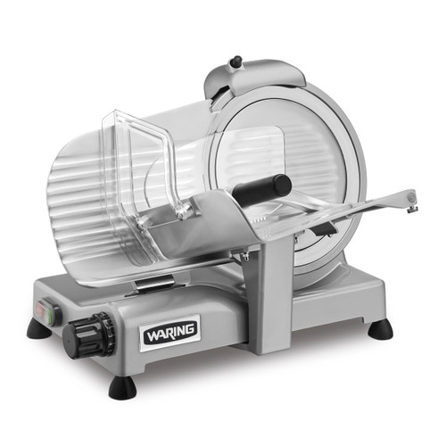 Waring WCS250SV Commercial Food Slicer with 10" Blade - 120V, 3/4 HP