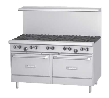 Garland G60-G60RR 60" Gas G Starfire Pro Series Restaurant Range - 166,000 BTU