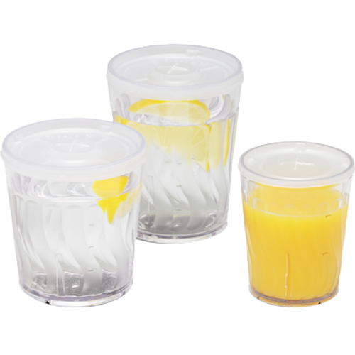 Dinex DX4GC607 6 oz. Tumbler Swirl Clear (72/cs)