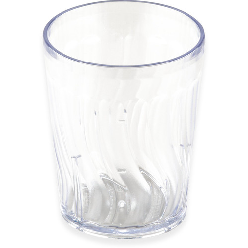 Dinex DX4GC607 6 oz. Tumbler Swirl Clear (72/cs)