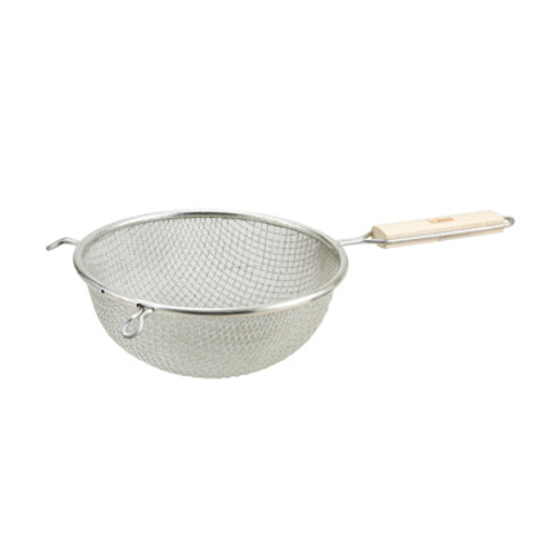 Winco MSTF-8D 8" Double Tinned Mesh Strainer