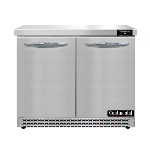 Continental Refrigerator SWF36N-FB 36"W Two-Section Work Top Freezer