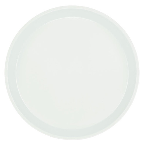 Cambro 1100148 11"Dia. White Round Serving Camtray - 12/Case