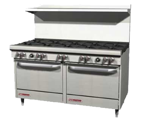 Southbend S60DC 60" Gas S-Series Restaurant Range - 315,000 BTU