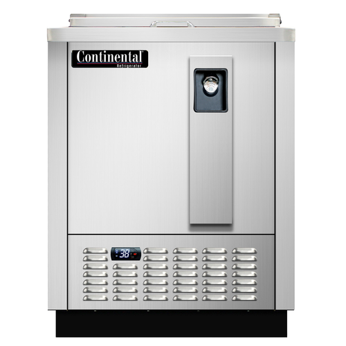 Continental Refrigerator BC24NSS 24"W Bottle Cooler