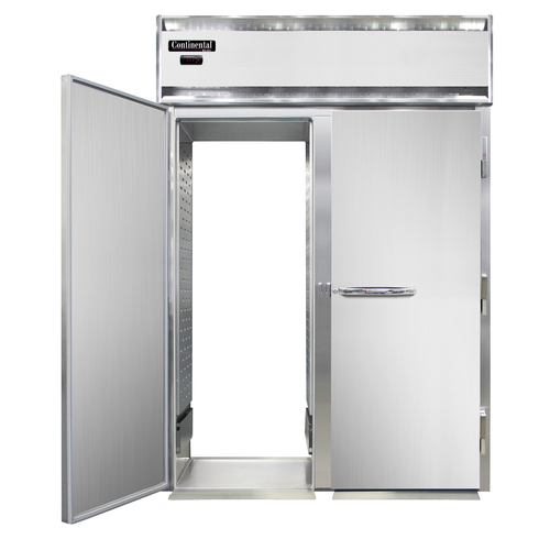 Continental Refrigeration DL2WI-SS-RT-E Designer Line Extra-High Warmer Roll-Thru 68"