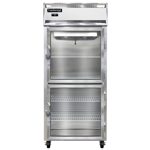 Continental Refrigerator 1FXS-SA-GD-HD 36.25" W One-Section Glass Door Extra-Extra-Wide Freezer - 115 Volts