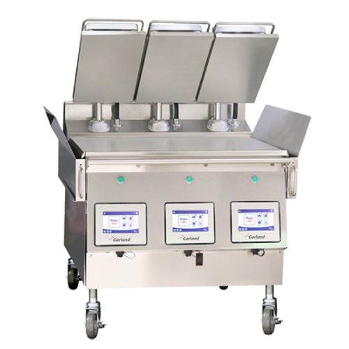 Garland XPE36-2L Two Platens Electric X-Press Flat Griddle - 200-240 Volts